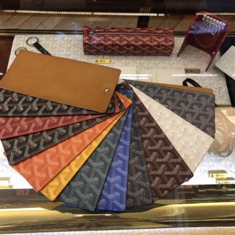 what are the goyard classic colors